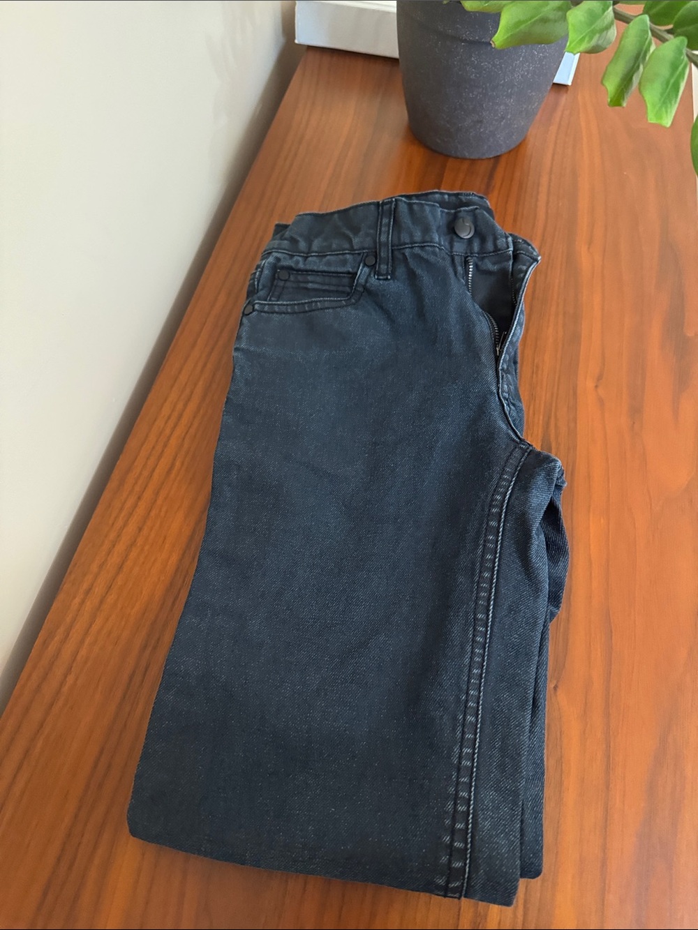 Joe's Jeans Straight Black Wash Denim
